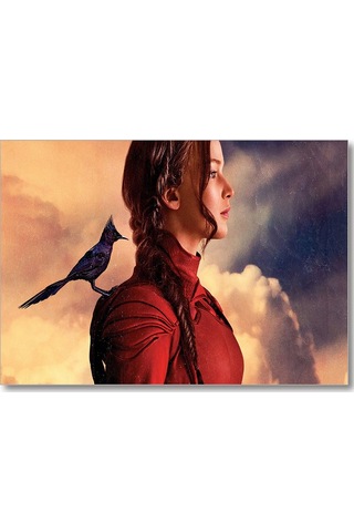 Cakasepetim The Hunger Games Ahşap Mdf Tablo