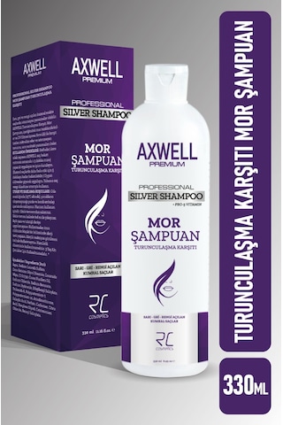 Rc Cosmetic Axwell Premium Professionel Silver Shampoo 330 ML