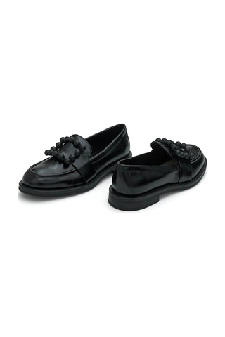 Nero Black Oxford Klasik Kadın 90q3 Frau Alıas Siyah