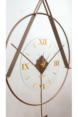 Meridyen Bronz Klasik Bablo Premium Duvar Saatleri