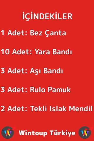 İlkyardımçantası Acil Müdahale Ev Iş Yeri Okul Outdoor Kamp Spor Ecza Bez Çantalı İlk Yardım Seti