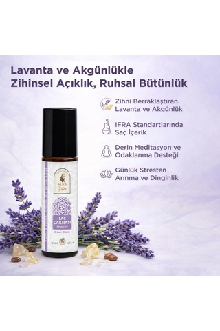 Taç Çakrası Sahasrara Aromaterapi Yağ Karışımı 10 Ml