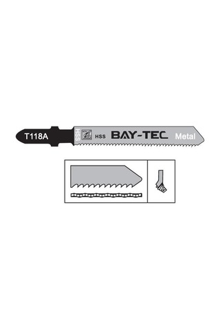 T 118 A Metal Dekupaj Testere Ağzı Baytek-5li Set