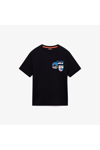 Napapijri S-montepiana Erkek Siyah T-shirt Np0a88sv9411 Siyah