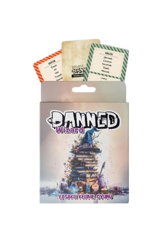 Eğitici Analitik Düşünme Arkadaş Eğlenceli Fantastik Tema Yasaklı Kelime Oyunu-banned Wizard 45 Kart
