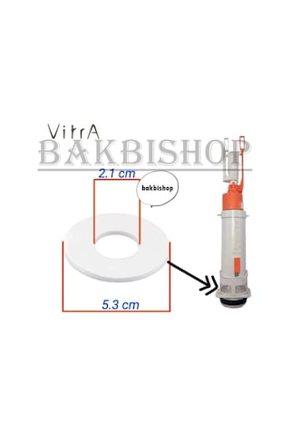 Vitra Gömme Rezervuar Iç Takım Conta Boşaltma Grubu Contası Beyaz