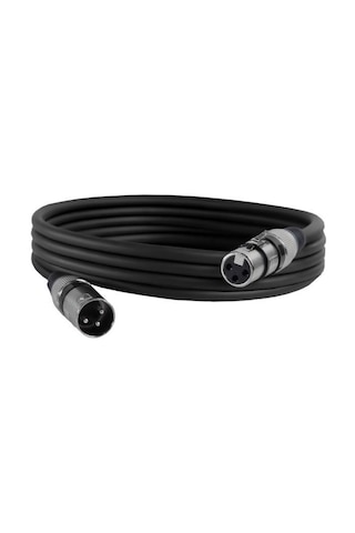 Midex Mxl-3m-bk Kaliteli Xlr To Xlr 3 Mt. Mikrofon Kablosu