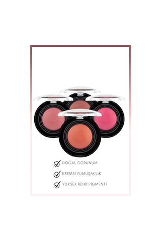 Note Cosmetics Bouncy Blush Yumuşak Kremsi Allık - 03 Coral Bliss 03