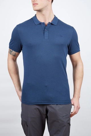 Alpinist Roc Erkek Polo T-shirt Indigo Mavi