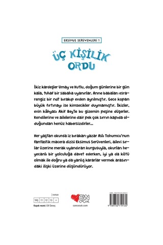 Can Çocuk - Üç Kişilik Ordu - 9789750719134