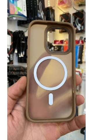 Apple iPhone Uyumlu 16 Pro Kamera Korumalı Mat Magsafe Wireless Şarj Destekli Renkli 45681