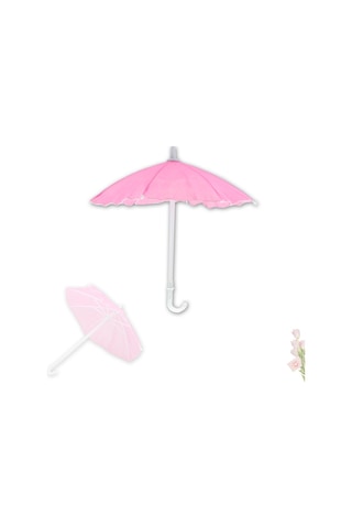 Dekoratif Süs Şemsiyesi. 25 CM - Pembe