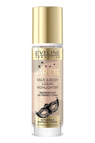 Eveline Cosmetics Variete Likit Vegan Highlighter 01 Champagne Gold 30 ML