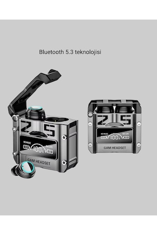 Kablosuz Bluetooth 5.3 Kulaklık Aktif Gürültü Engelleme Ve Gecikmesiz Oyun Modu Standart