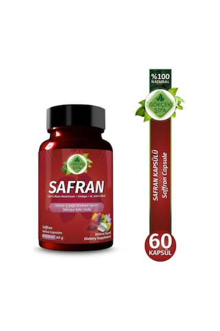 Gökçek Şifa Safran 60 Kapsül