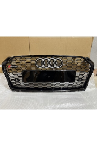 Audi A5 Rs5 Ön Panjur Piano Black 2017-2019 Arası Uyumlu