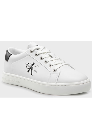 Calvin Klein Erkek Ayakkabı Ym0Ym00491 Yaf Beyaz (554998531) Beyaz