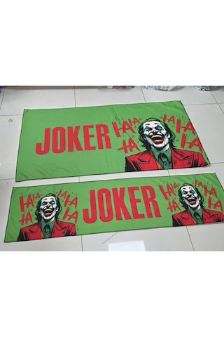 Torpıdo Ve Sırt Havlusu Seti Ön Ve Arka Toplam 2 Parça Joker