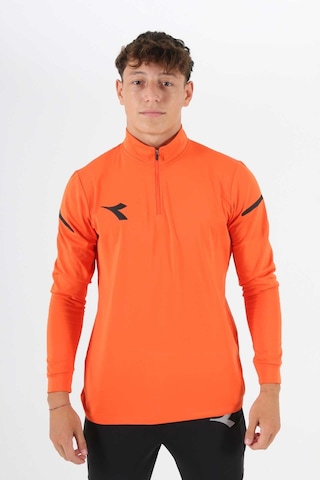 Diadora Alto Antrenman Eşofmanı Tek Üst Turuncu