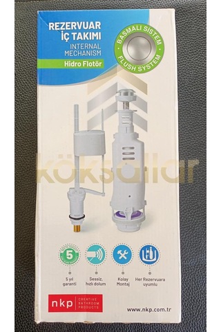 Lexroo Nkp Basmalı İç Takım - Klozet İç Takım