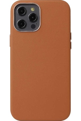 Apple Uyumlu iPhone 12 Pro Max Kilif Zore Eyzi Deri Kamera Çikintili Kapak 462487713