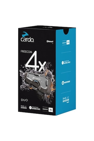 Cardo Freecom 4x Bluetooth Ve Intercom İkili Paket