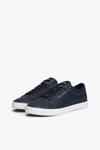 Tommy Hilfiger Erkek Bileksiz Vulkanize Sneaker - Lacivert Desert Sky