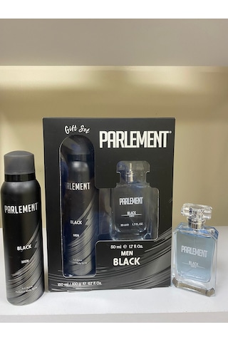 Parlement Black Erkek Parfüm EDP 50 ML + Black Erkek Sprey Deodorant 150 ML