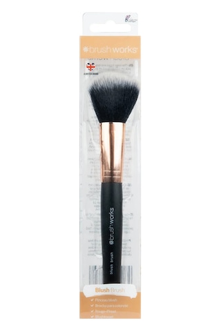 Brushworks Blush Brush Yumuşak Kabuklu Allık Ve Bronzlaştırıcı Fırçası