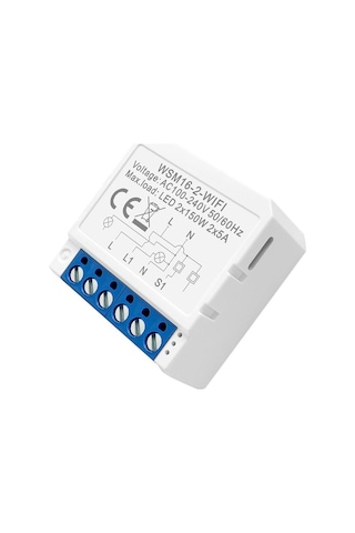 Avatto 2 Kanallı Tuya Wifi Anahtarı Modülü Ile Çift Yönlü Kontrol
