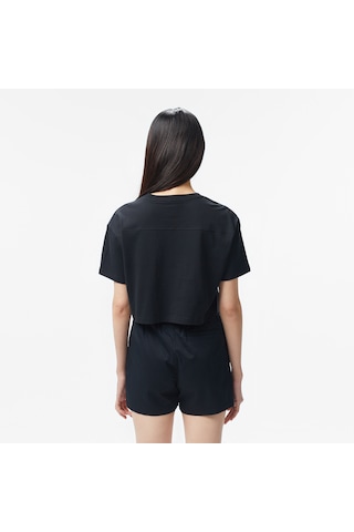 Converse Sporty Boxy Kadın Siyah T-shirt