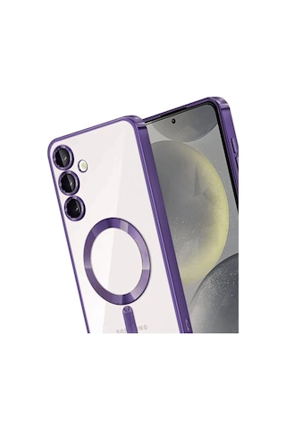 Newface Samsung Galaxy Uyumlu A55 5g Kross Magneticsafe Kapak Semeglbl - 70 - Mor