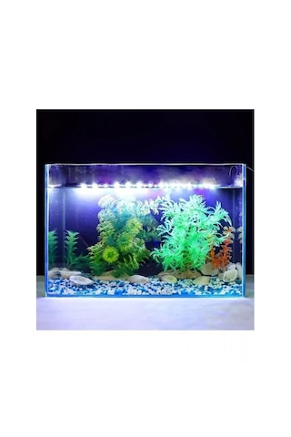 Akvaryum İçin Led Lamba Işık Beyaz+mavi Renk 40 Cm 1 Adet