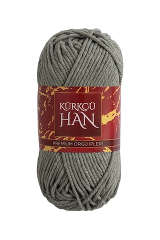 Kürkçü Han Cotton Comfort 100gr Pamuklu Makrome Punch Amigurumi Örgü İpi - Çağla Yeşili
