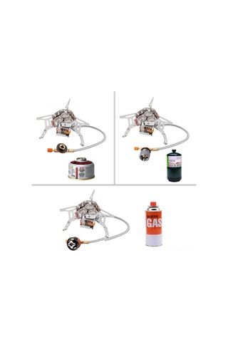 Moveevo Dışarıda Kullanım İçin Rüzgar Engellli, Taşınabilir Ve Katlanabilir, Üç Yataklı Kamp Ocağı - 5+ Kişilik, 360 Dakika Yakma Süresi İle Dayanıklı Malzeme Diğer