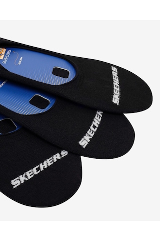 Skechers 3'lü Paket Essential Görünmez Çorap Unisex Siyah Çorap S2520313-3817