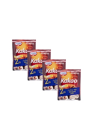 Dr. Oetker Kakao 4'lü 2 x 25 G