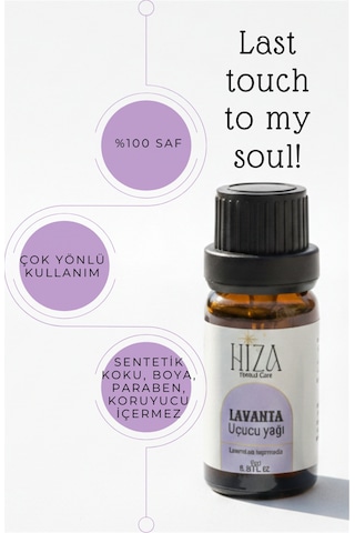 Hiza Herbal Care %100 Doğal Lavanta Yağı İntermedia 10 ML