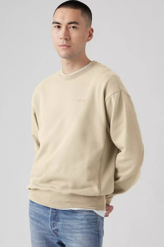 Levi's Erkek Bisiklet Yaka Relaxed Sweatshirts A9244-0005 Bej