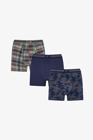 Penti Erkek Roamer Ekoseli 3lü Boxer Çok Renkli