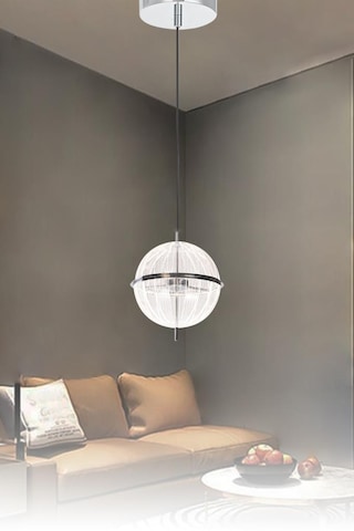 Eray Aydınlatma 8265-1 Krom Led Avize Krom