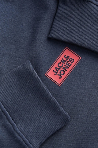 Jack & Jones Jjrush Erkek Sweatshirt Bisiklet Yaka Rahat Günlük Pamuklu Lacivert
