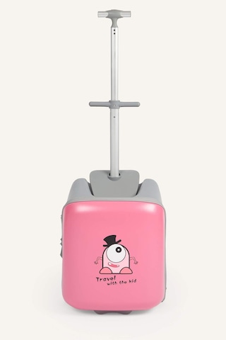 Defacto Unisex Sert Kapaklı Büyük Boy Açık Pembe Valiz I2812axnspn653 Pembe-pn653