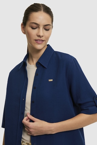 U.S. Polo Assn. U.s. Polo Assn. Kadın Lacivert Gömlek Desenli 50324689-vr033