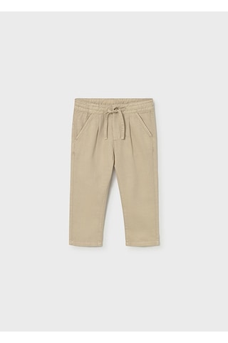 Mayoral Erkek Bebek Keten Pantolon Bej - 01523