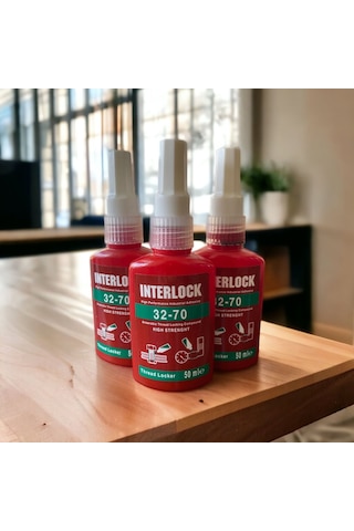 İnterlock 32-70 Civata Sabitleyici Yüksek Mukavemet 50 Ml