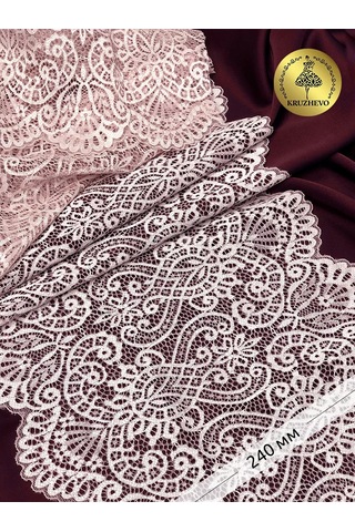 Kruzhevo Dantel, El İşi Ve Dikiş İçin Streç Esnek 24 Cm X 3 M 169263224