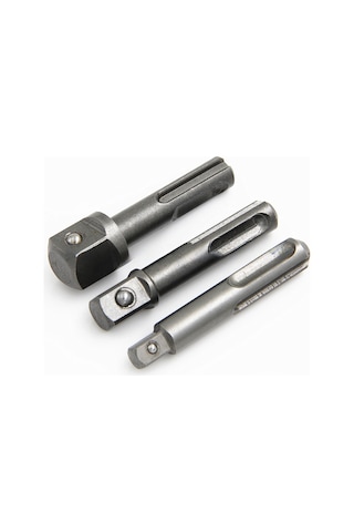 Mufunye Sds Uçlu 1/2" Elektrikli Darbeli Matkap Bağlantı Aleti, 73mm Uzunlukta 50g Ağırlıkta Dayanıklı Çelik Konnektör Aksesuarı