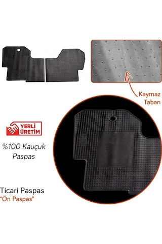 Nyf İveco Daily Uyumlu Kauçuk Paspas