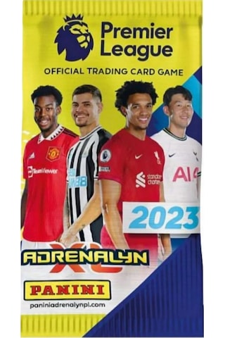 Toyika Panini Lisanslı Premier League 2023 Koleksiyon Trading Cards 6lı X 25 Paket